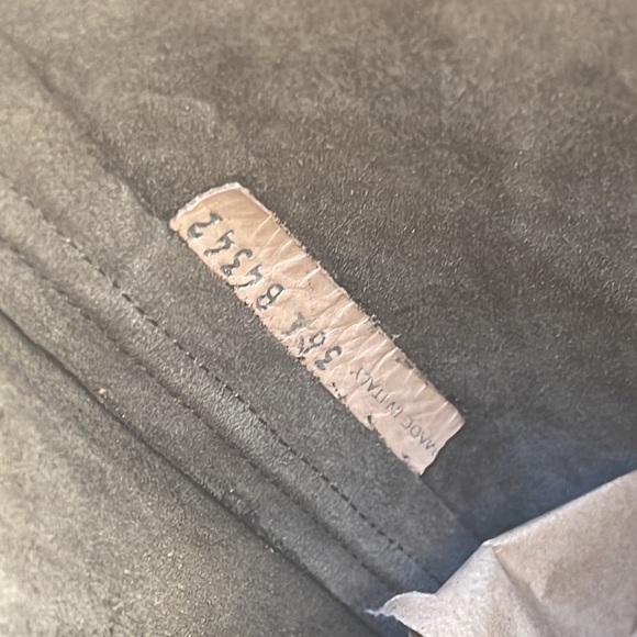 🆕 $545 BARNEY’S New York CO-OP Suede Gray Tall Boots Size 6.5 EU 36.5 - Picture 9 of 10